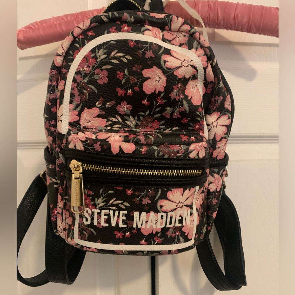 Steve Madden floral backpack